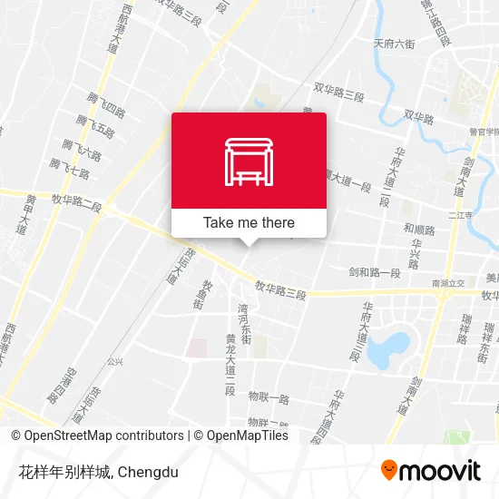 花样年别样城 map