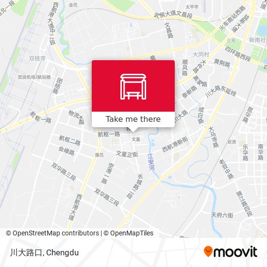 川大路口 map