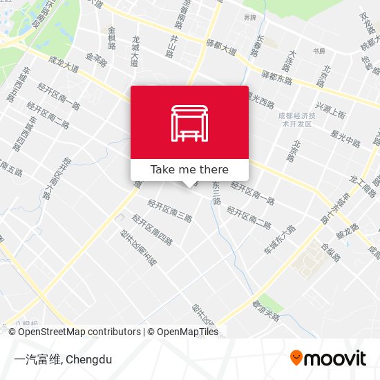 一汽富维 map