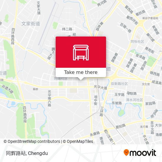 同辉路站 map