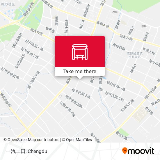 一汽丰田 map