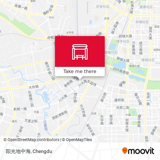 阳光地中海 map
