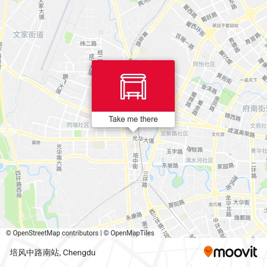 培风中路南站 map
