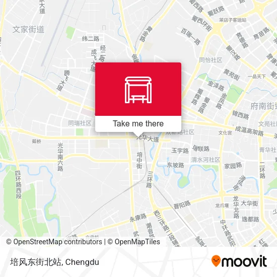 培风东街北站 map