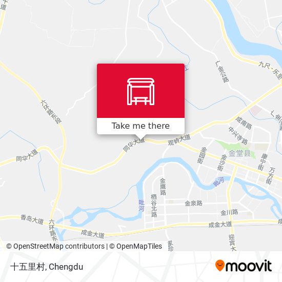十五里村 map