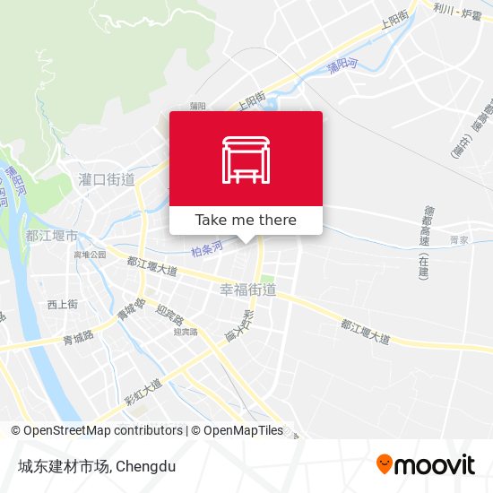 城东建材市场 map