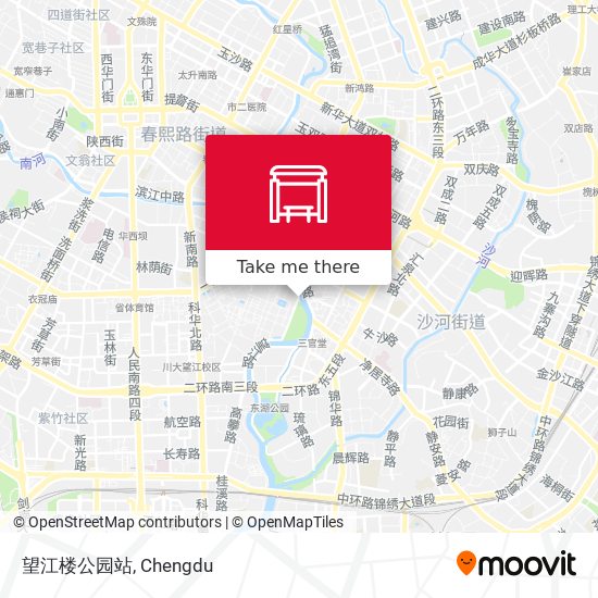 望江楼公园站 map