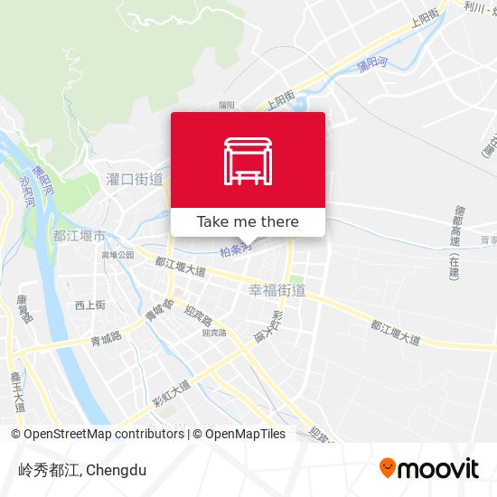 岭秀都江 map