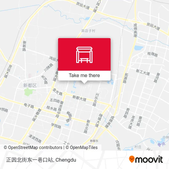 正因北街东一巷口站 map