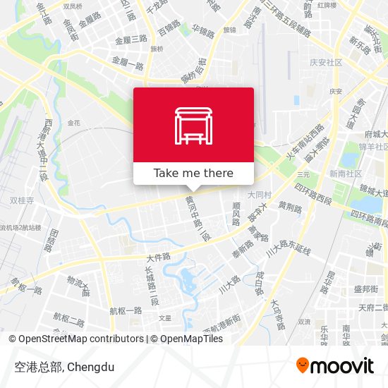 空港总部 map