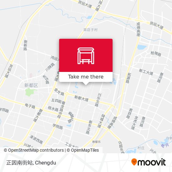 正因南街站 map