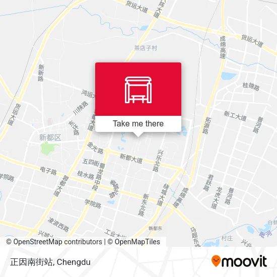 正因南街站 map