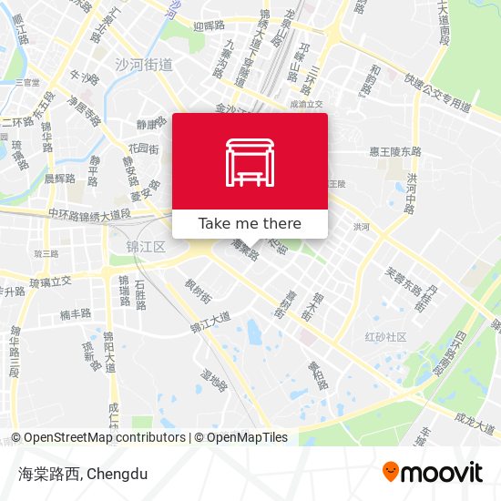 海棠路西 map