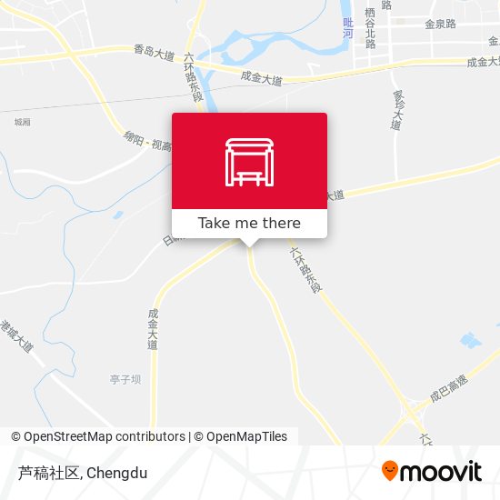 芦稿社区 map