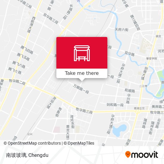 南玻玻璃 map
