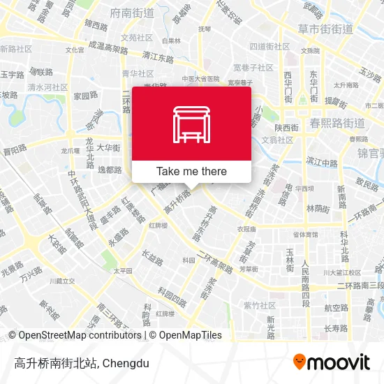 高升桥南街北站 map