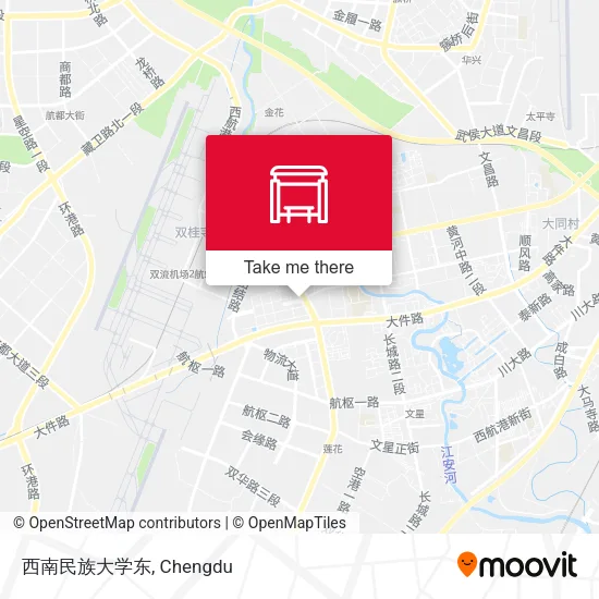 西南民族大学东 map