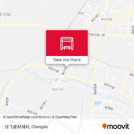 佳飞建材城站 map