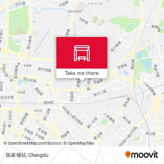 陈家堰站 map