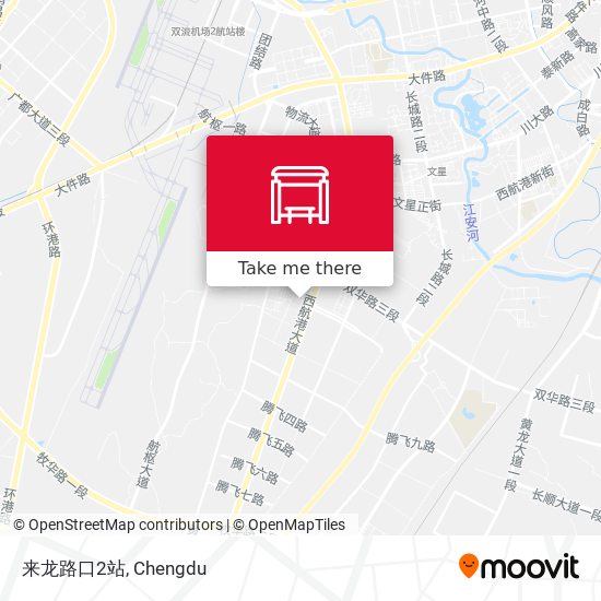 来龙路口2站 map