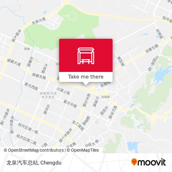 龙泉汽车总站 map
