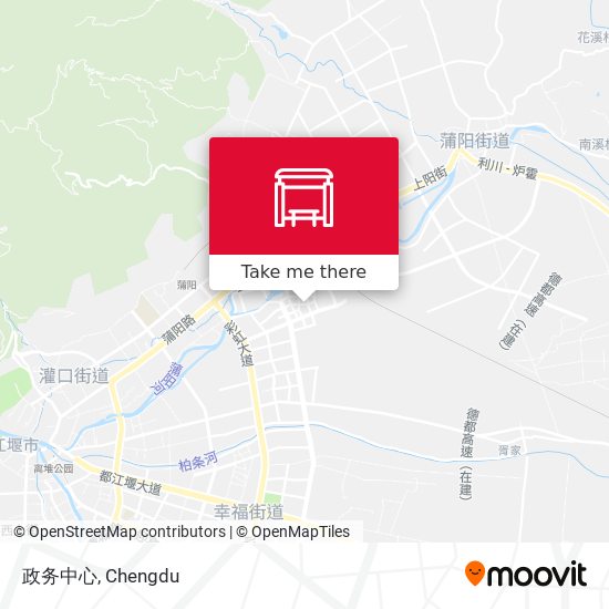 政务中心 map