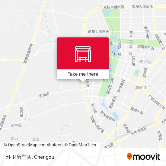 环卫所车队 map