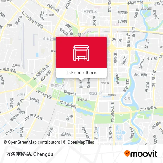 万象南路站 map