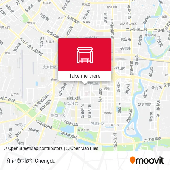和记黄埔站 map