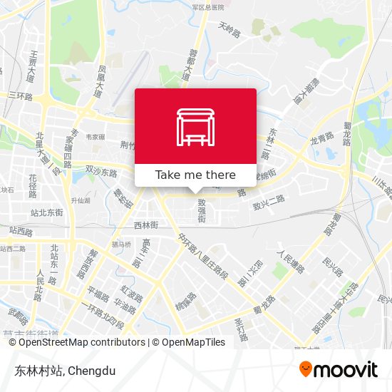东林村站 map