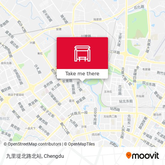 九里堤北路北站 map
