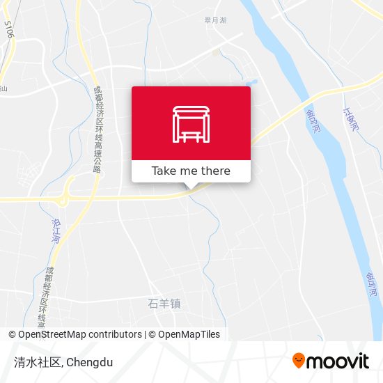清水社区 map