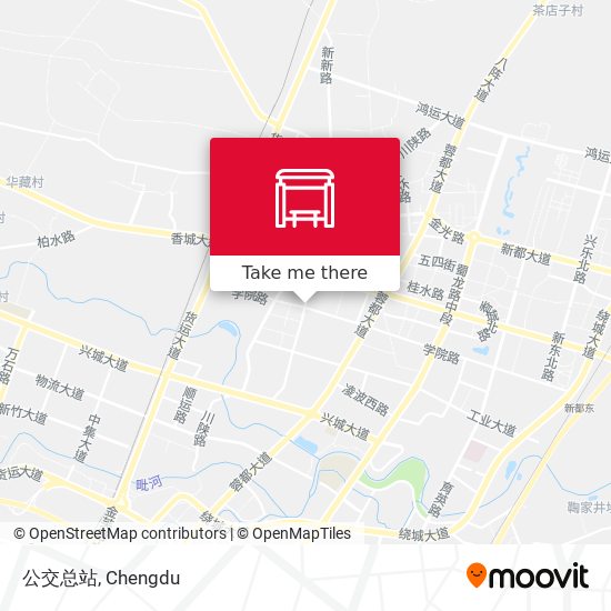 公交总站 map