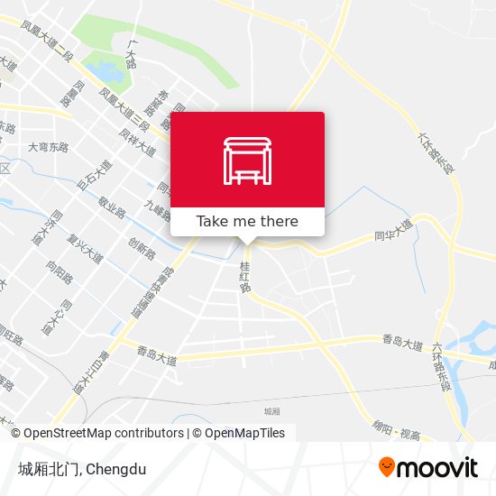 城厢北门 map