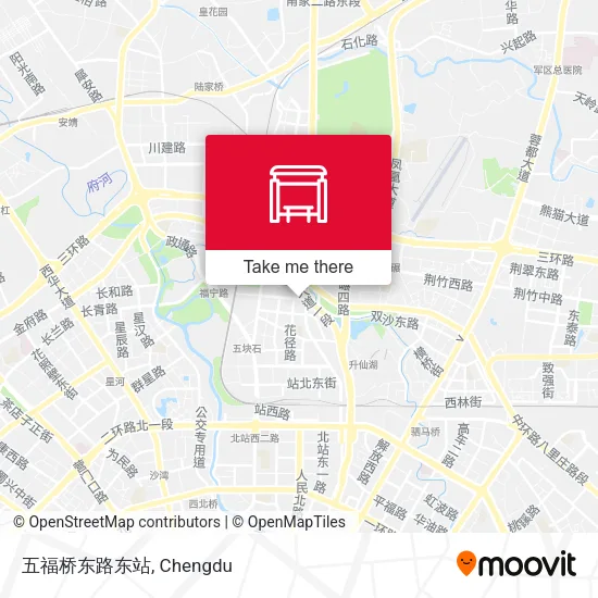 五福桥东路东站 map