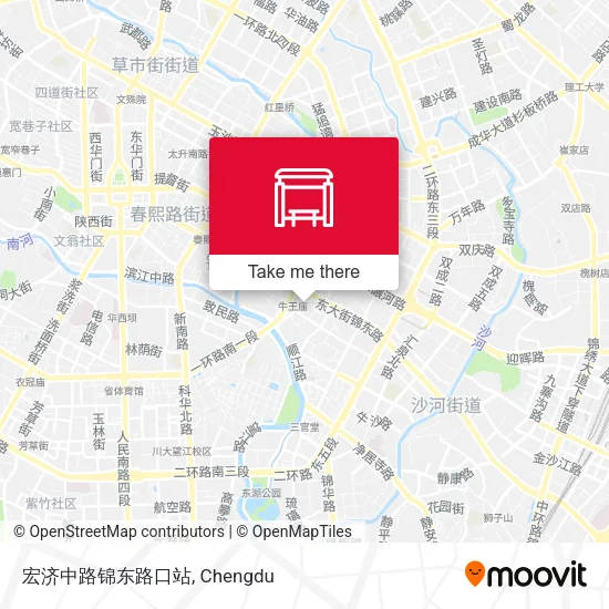 宏济中路锦东路口站 map