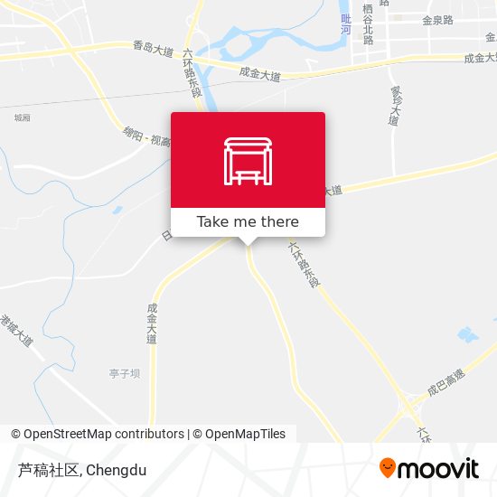 芦稿社区 map