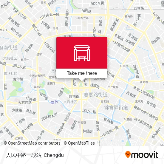 人民中路一段站 map