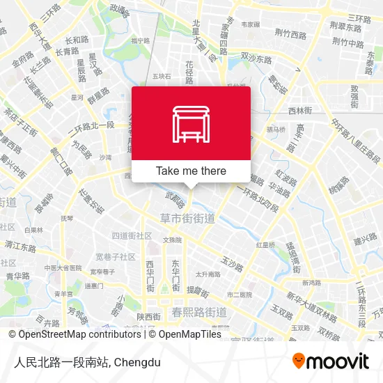 人民北路一段南站 map
