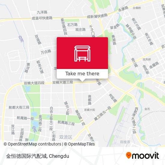金恒德国际汽配城 map