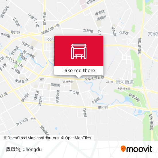 凤凰站 map