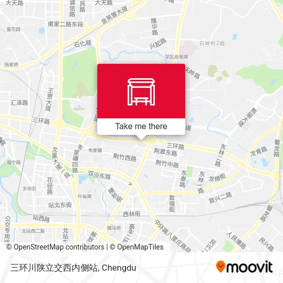 三环川陕立交西内侧站 map