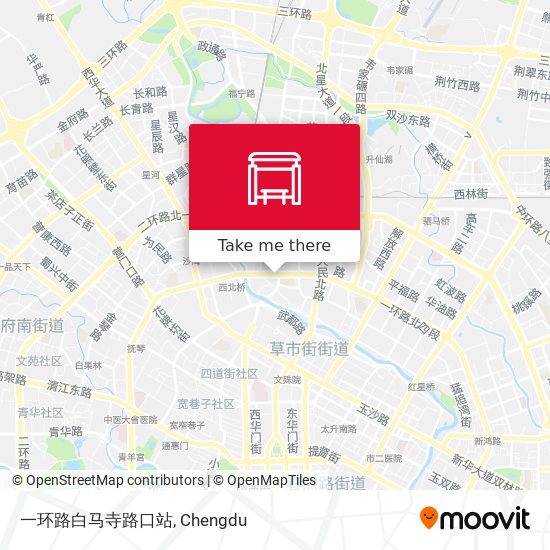 一环路白马寺路口站 map