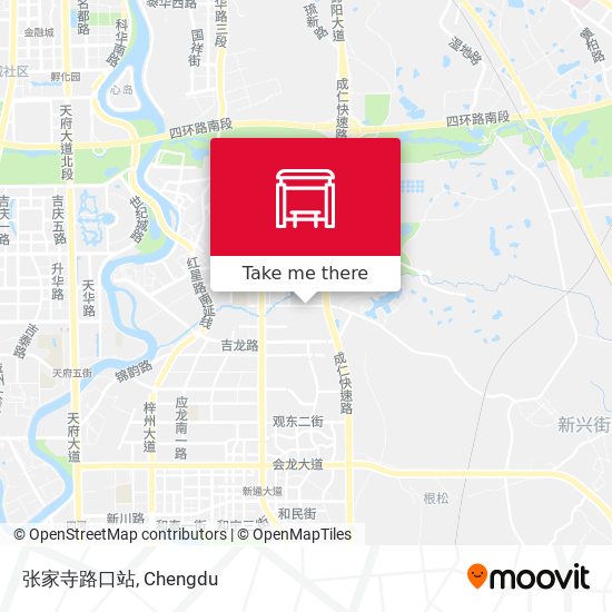 张家寺路口站 map
