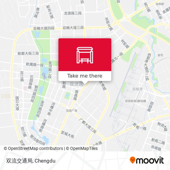 双流交通局 map