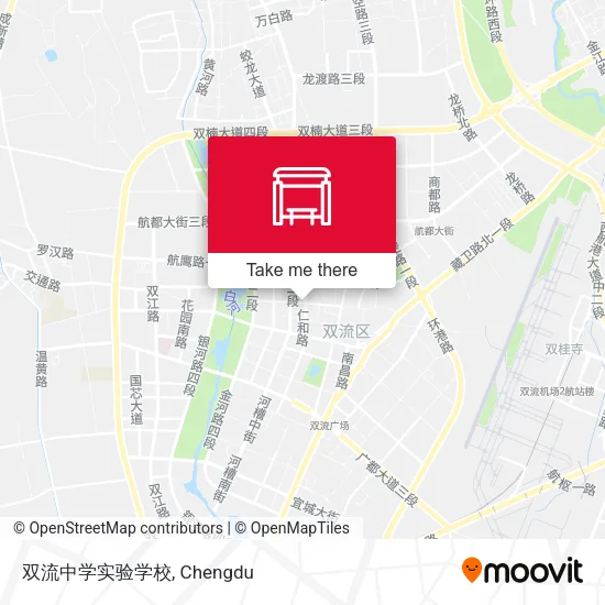 双流中学实验学校 map