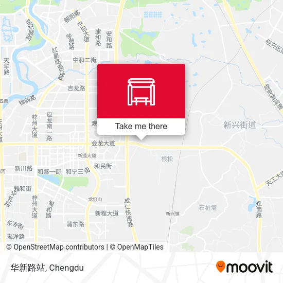 华新路站 map