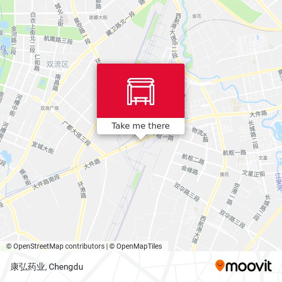 康弘药业 map