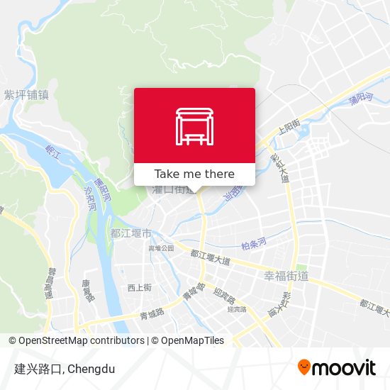 建兴路口 map