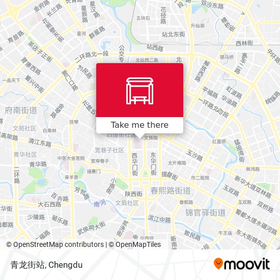 青龙街站 map